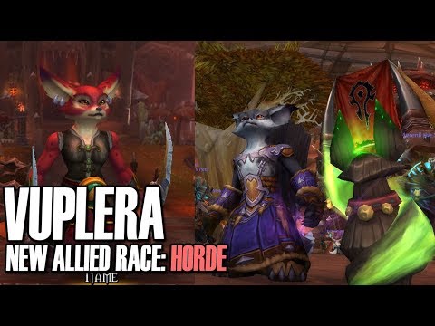 🦊8.3 VULPERA - NEW ALLIED RACE - HORDE BFA