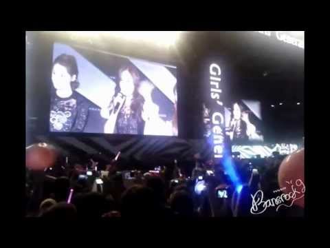 120922 - SMTOWN Live World Tour III in Jakarta - SNSD - Run Devil Run + Talk + Genie.