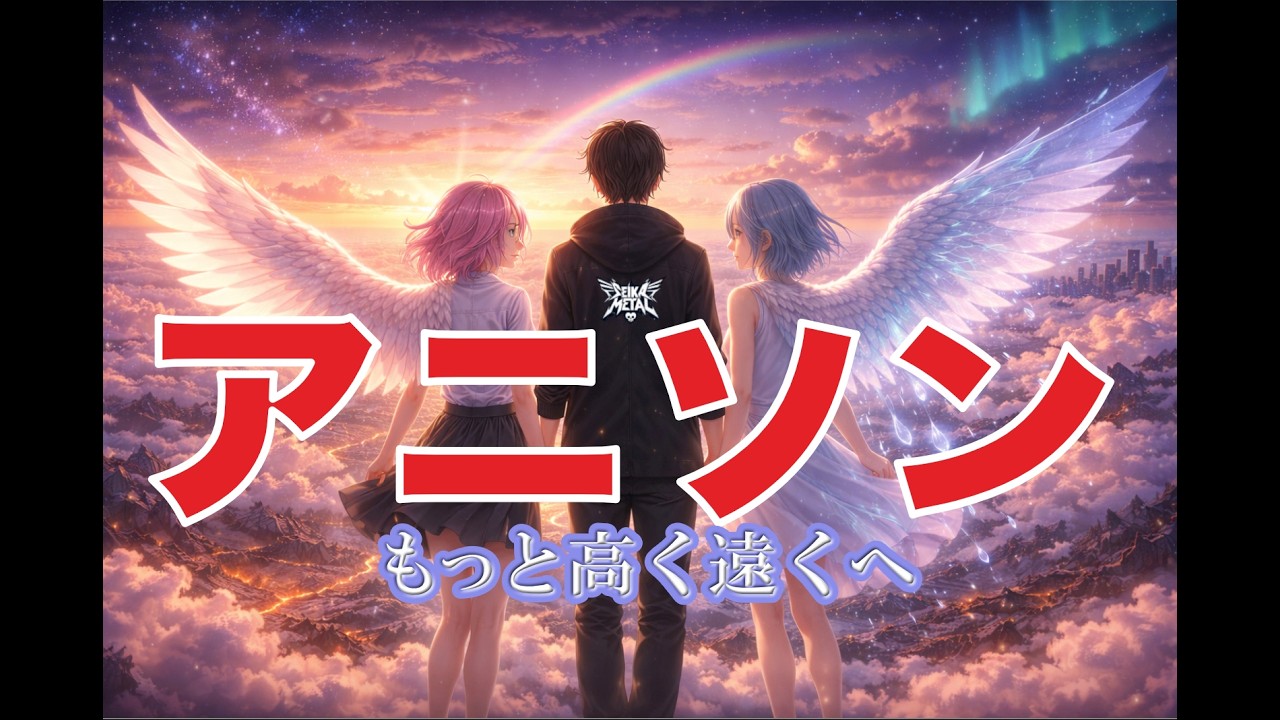 アニソン応援歌｜もっと高く遠くへ - 翼 2026 アンサーソング / SEIKA METAL x 4ssy【Official Video】
