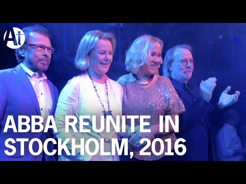 ABBA REUNION 2016! Full interview at Mamma Mia! / 'I Still Have Faith In You' due 2020