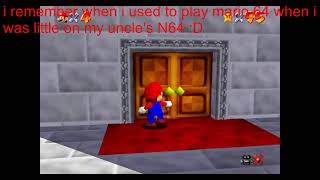random clips of me playing Mario 64!