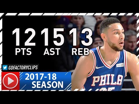 Ben Simmons Triple-Double Full Highlights vs Lakers (2017.12.07) - 12 Pts, 13 Reb, 15 Ast