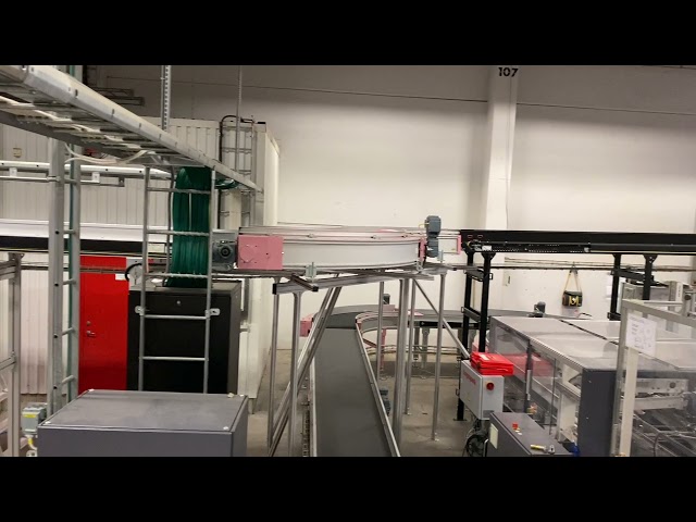 778933 Sorting line with packaging and sorting approx. 100m conveyor belt