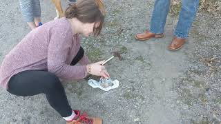 Busting Rocks with a bonafide Killer.