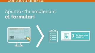 Videoinfografia explicativa sobre l'accés a la XALOC (Xarxa dels Serveis Locals d'Ocupació)