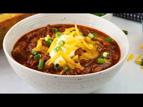 BEST Chili & Cornbread Combo You'll Ever Try