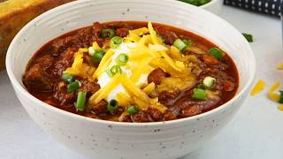 BEST Chili & Cornbread Combo You'll Ever Try