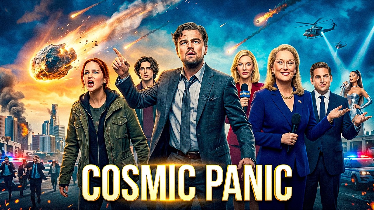COSMIC PANIC | Full Movie | Leonardo DiCaprio, Meryl Streep | Sci-Fi Comedy Drama | English Movie