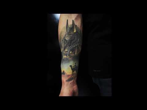 tatuaje anubis hd en consiliumtattoo
