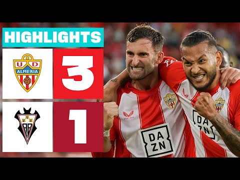 UD ALMERÍA 3 - 1 ALBACETE BP | RESUMEN LALIGA HYPERMOTION