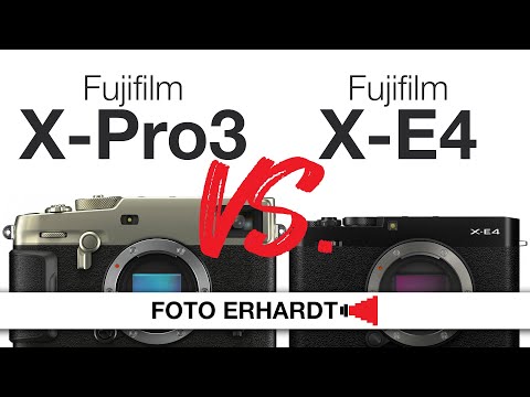 Versus: Fujifilm X-Pro3 vs. X-E4