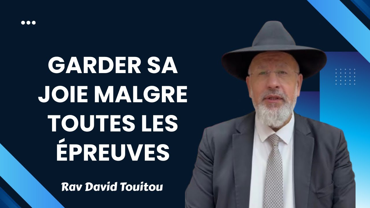 Garder sa joie malgre toutes les epreuves..pour la refoua chelema de Sharon Dvorah Salome bat Dalia