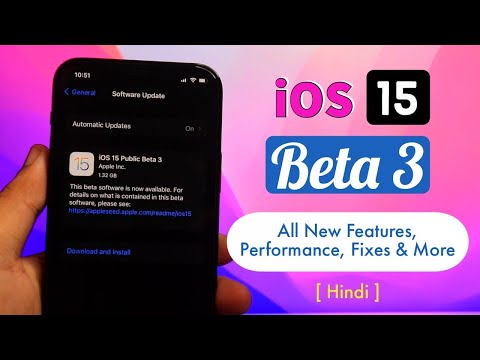 iOS 15 Beta 3 - All New Features, Performance & More | HINDI