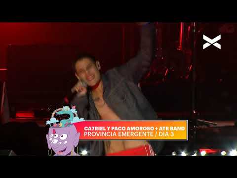 Ca7riel Paco amoroso ATR band en La Plata