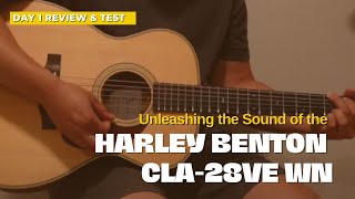 Video thumbnail for Unleashing the Sound of the Harley Benton CLA-28VE WN: Day 1 Review & Test by Edwin Kim Music