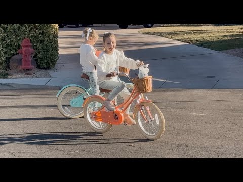 Violet Learns to Ride in Style - Making Memories Together as a Family