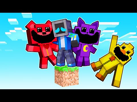 Insane One Block Skyblock with Cute Creatures in Minecraft