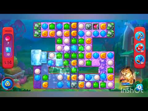 Fishdom,10323 level,no Booster-10323 уровень,без бустеров.