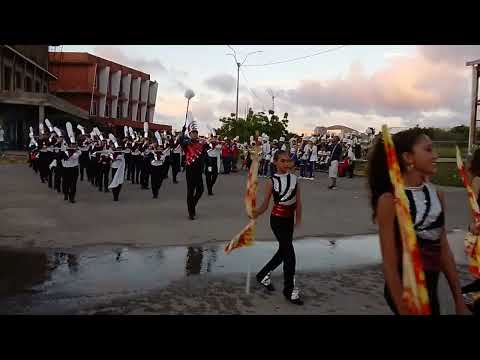 Banda Show Crnel José Celedonio Tubores - Parada de Bandas en Honor al Día del Músico 🎷🥁 🎵.