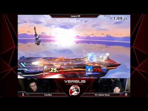 VS Weekly 3/12/15 - Losers Semis - Master Raven (Sheik) vs. True Blue (Sonic) - Smash 4
