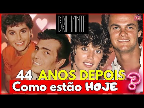 BRILHANTE, Antes e Depois do Elenco, IDADE, APARÊNCIA e FALECIDOS! 1981 - 2025 #novelasanos80 