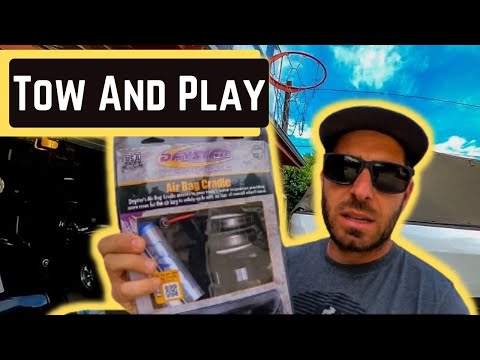 BEST TOWING SETUP! || Daystar Airbag Cradle Install & Review || RV Living Full Time