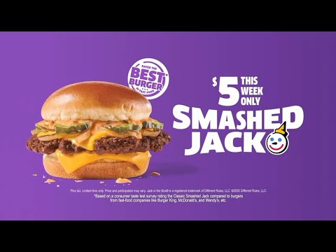 Jack in the Box Smashed Jack Commercial (2025)