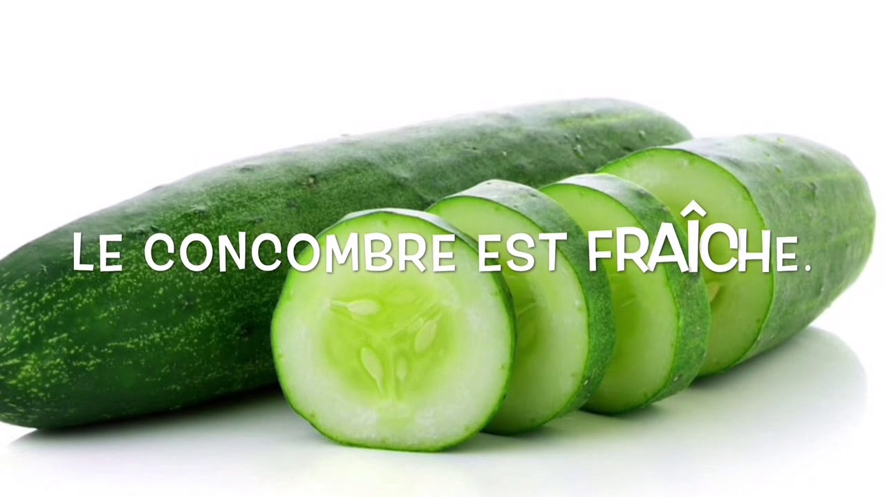 Las frutas y verduras en francés. ¡Aprende rápido!