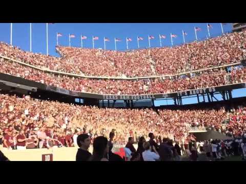 Fans chanting to Kanye West's "Power" | Cardinals vs Texas