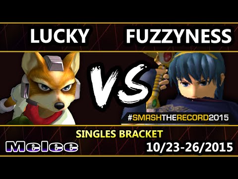 STR2015 - Lucky (Fox) Vs. Fuzzyness (Marth) - SSBM Top 64 Smash Melee