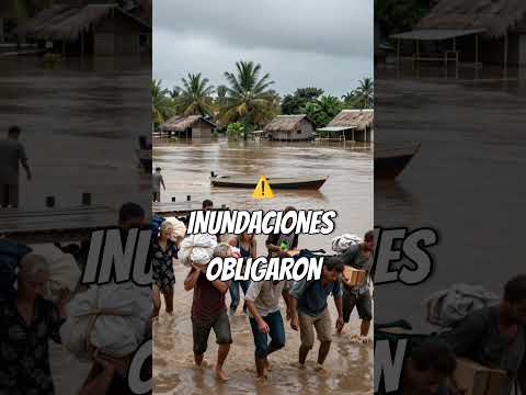 ¡EL PUEBLO DE ANTIOQUIA QUE UNA INUNDACIÓN PARTIÓ EN DOS! 😱🌊
