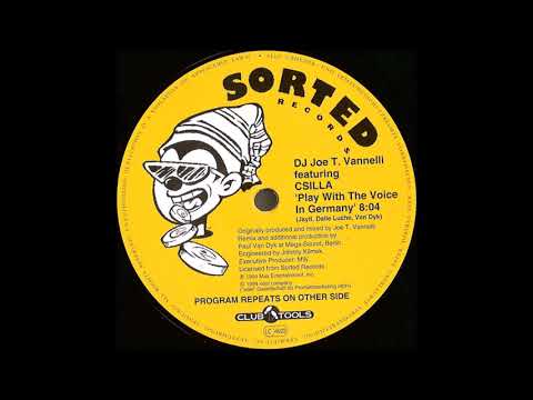 DJ Joe T. Vannelli feat. Csilla ‎- Play With The Voice In Germany (Paul van Dyke-Remix)
