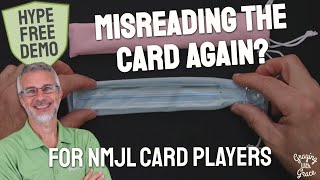 Stop Misreading Mahjong Cards - Line Magnifier for NMJL