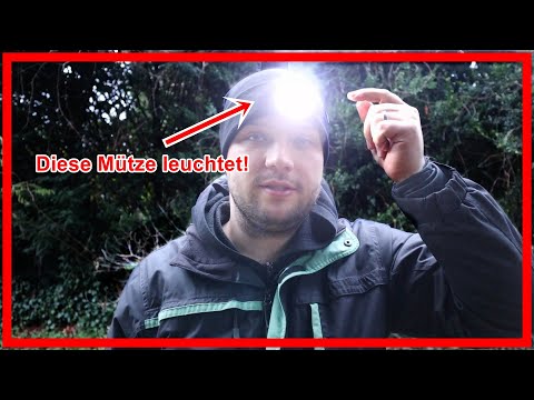 Günstige LED Mütze - Praktisch oder Mist? / Beleuchtete Mütze mit USB für Männer und Frauen
