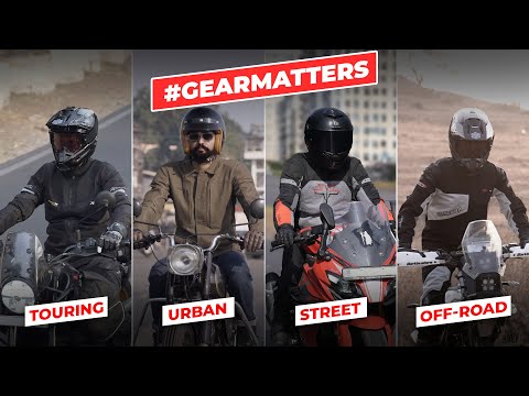 4 Types of Motorcycle Riding Jackets You Need to Know! #GearMatters #ViaTerraGear