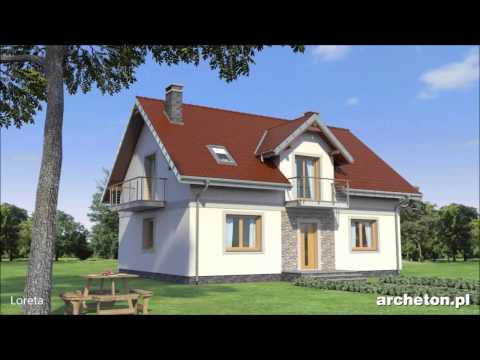 Projekt domu Loreta - archeton.pl