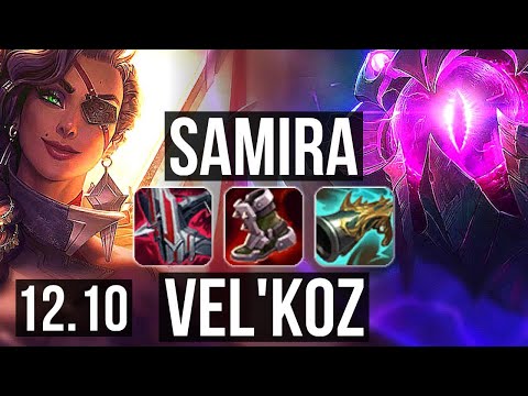 SAMIRA & Nautilus vs VEL'KOZ & Lux (ADC) | Quadra | KR Diamond | 12.10