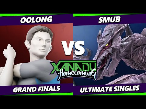 Xanadu Homecoming GRAND FINALS - Oolong (Wii Fit Trainer) Vs. smub (Ridley) Smash Ultimate - SSBU
