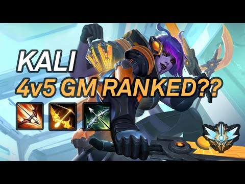 GM RANKED KALI 4V5 EPIC COMEBACK
