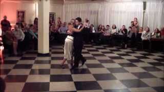 (3 de 4) Lucas Gauto y Elena Demo en Milonga Nostalgias