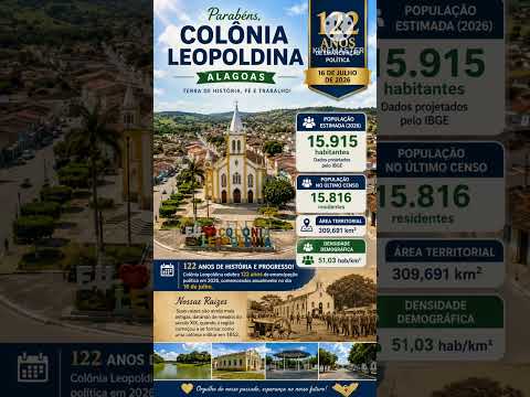 Oração Colônia Leopoldina-AL (BRASIL) @PrefeituradeColôniaLeopoldina