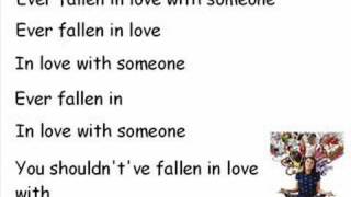 Ever Fallen in Love - Lyrics