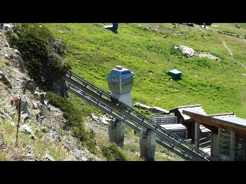 Zermatt Sunnegga - Leisee | Leisee Shuttle | Funiculaires 🇨🇭 | Standseilbahnen 🇨🇭| Funicular 🇨🇭