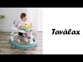 Tavalax 3in1 Išmanioji Vaikštynė kūdikiui – Reguliuojama, Sulankstoma, Su Muzika ir Valgymo Staliuku