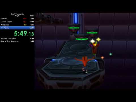 Crash Twinsanity Any% Speedrun in 11:54