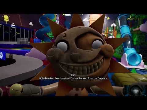 Exploring the Daycare after Sun bans Gregory -  FNAF Security Breach
