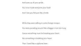John Cale   Vigilante Lover Şarkı Sözü