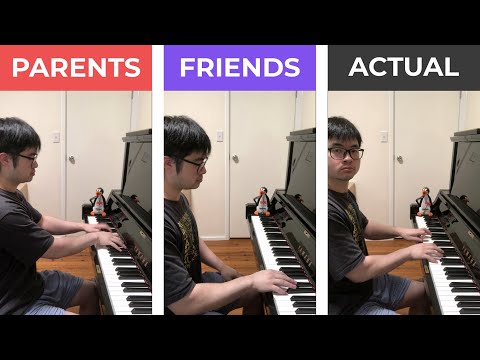 What People Think I Practice vs What I Actually Practice