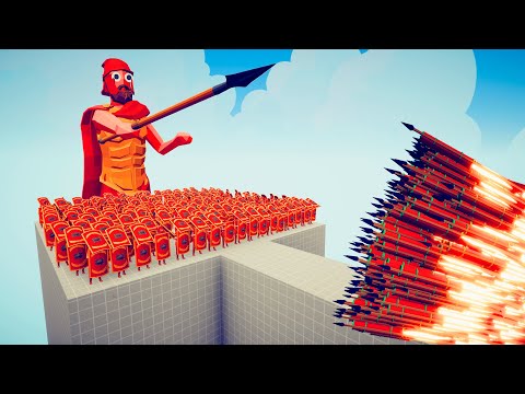 ROMAN TESTUDO + 3x GIANT ROMAN vs EVERY GOD - Totally Accurate Battle Simulator TABS