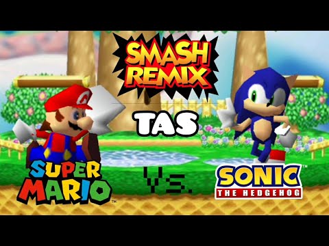 Smash Remix TAS | Mario VS Sonic